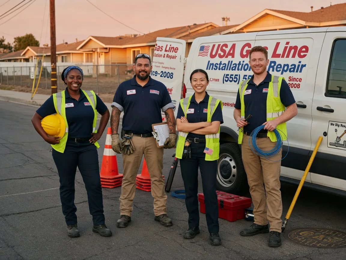 Gas Line Installation company in Wanchese, NC